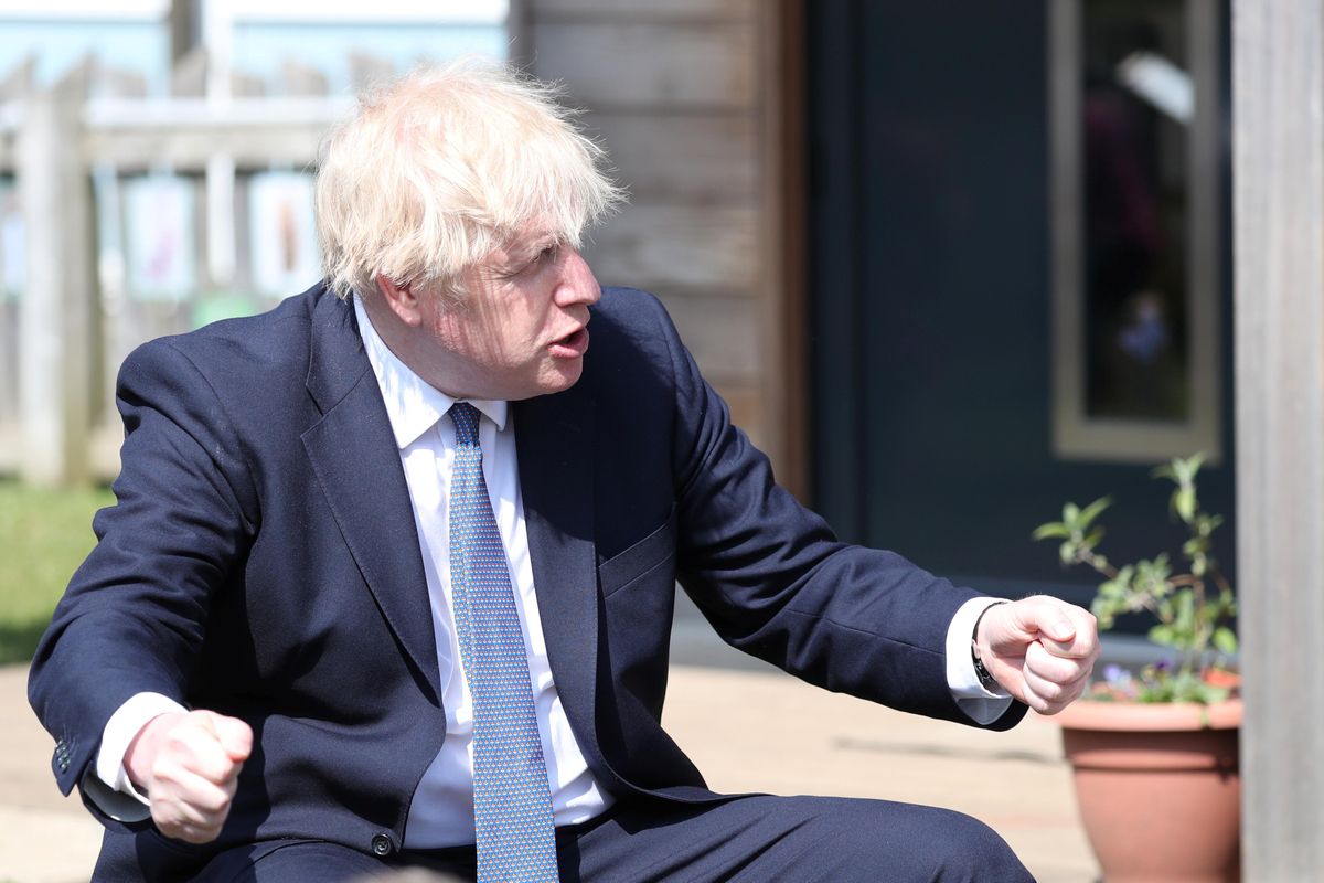 El primer ministro británico, Boris Johnson. El primer ministro británico, Boris Johnson.