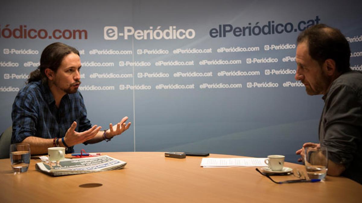 Versión íntegra de la entrevista con Pablo Iglesias, secretario general de Podemos.