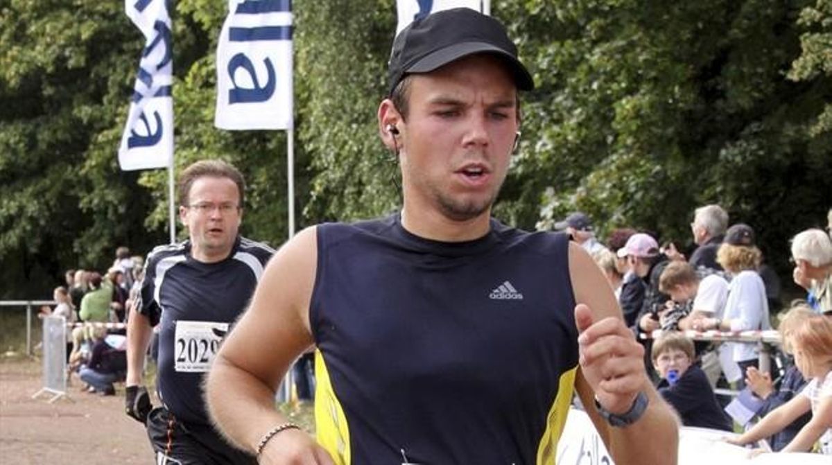 El copiloto Andreas Lubitz en una foto de 2009. El copiloto Andreas Lubitz en una foto de 2009.