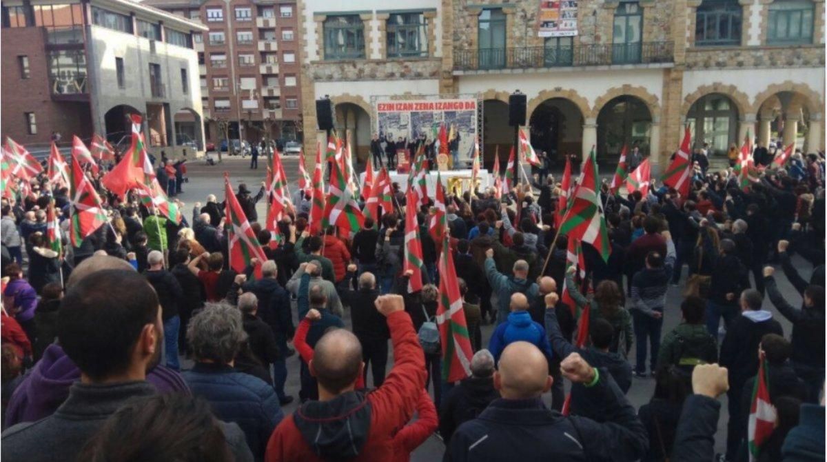 Homenaje al etarra Argala, celebrado el 23 de diciembre de 2018 en Arrigorriaga. Homenaje al etarra Argala, celebrado el 23 de diciembre de 2018 en Arrigorriaga.