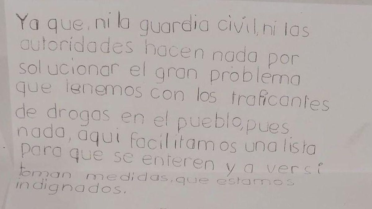 'El justiciero de Viver': un vecino revela quiénes presuntamente trafican con droga en el municipio castellonense 'El justiciero de Viver': un vecino revela quiénes presuntamente trafican con droga en el municipio castellonense