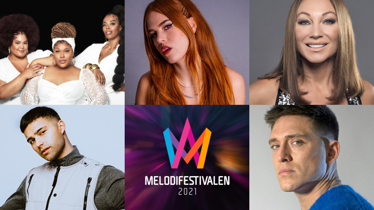Eric Saade, Danny Saucedo, The Mamas y Dotter, entre los participantes del Melodifestivalen 2021