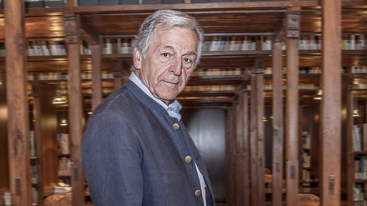 Costa Gavras, en Barcelona, en el 2017. Costa Gavras, en Barcelona, en el 2017.