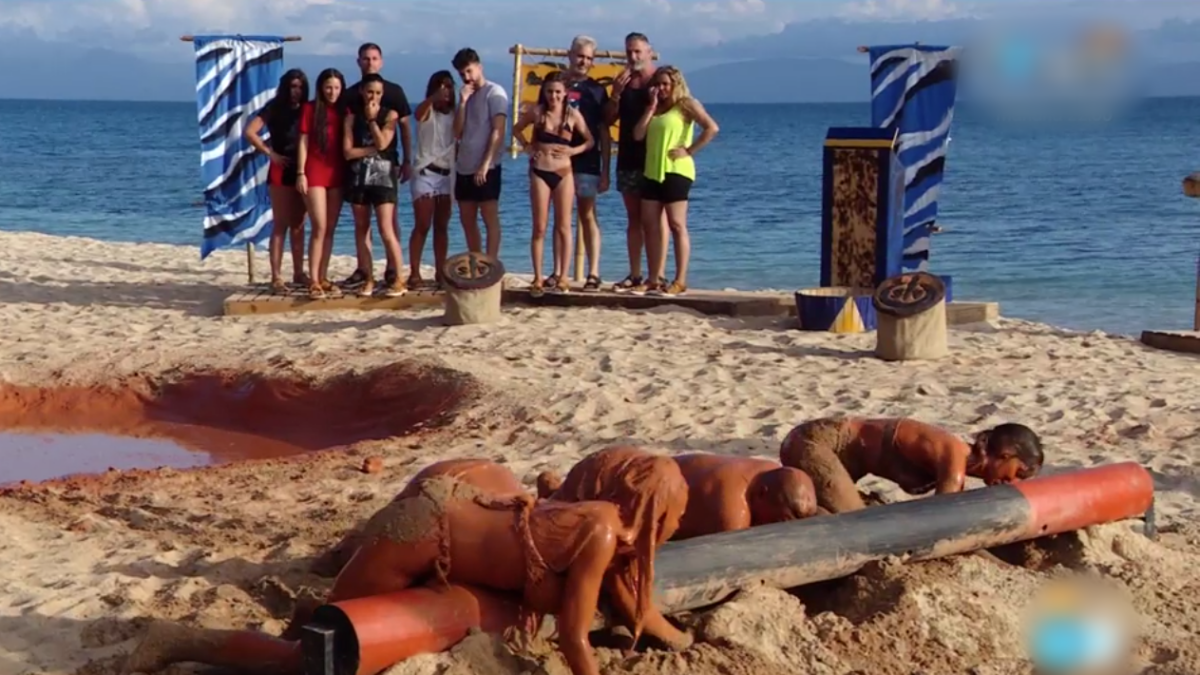 Los concursantes de ’Supervivientes 2021’ en uno de sus juegos. Los concursantes de ’Supervivientes 2021’ en uno de sus juegos.