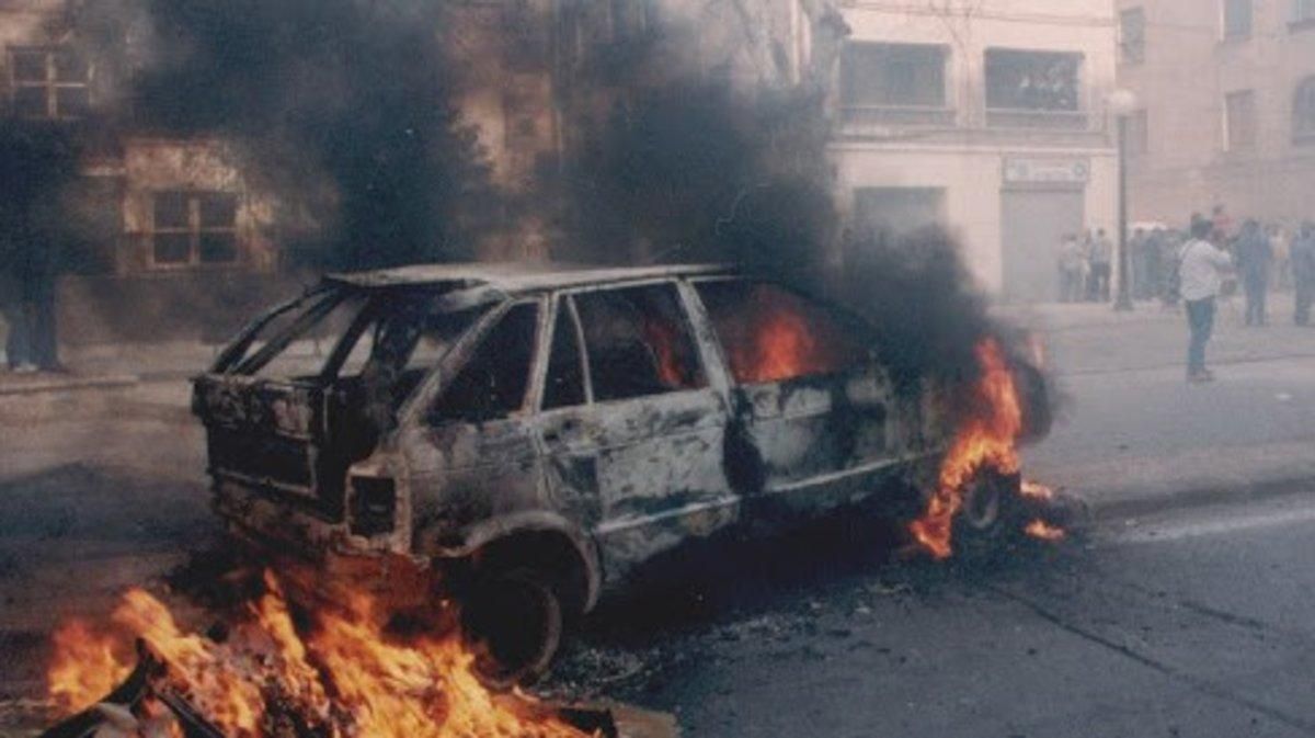 Un fotograma de ’El año del descubrimiento’, de Luis López Carrasco Un fotograma de ’El año del descubrimiento’, de Luis López Carrasco