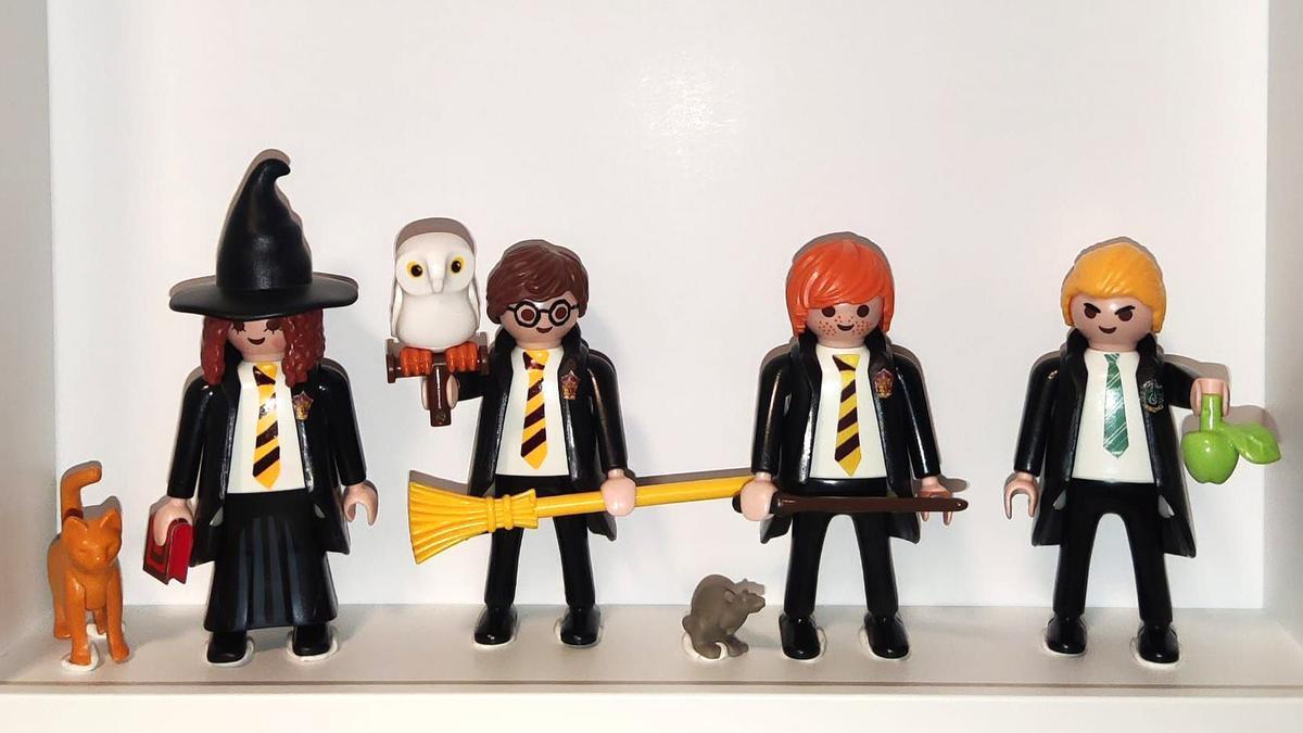 La ’troupe’ mágica de ’Harry Potter’ en formato ’click’ de Playmobil a manos de Cris Àlvarez. 