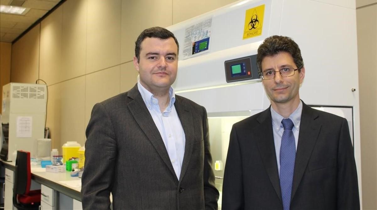 Jordi Carrera, izquierda; y Rafael Bru. Jordi Carrera, izquierda; y Rafael Bru.