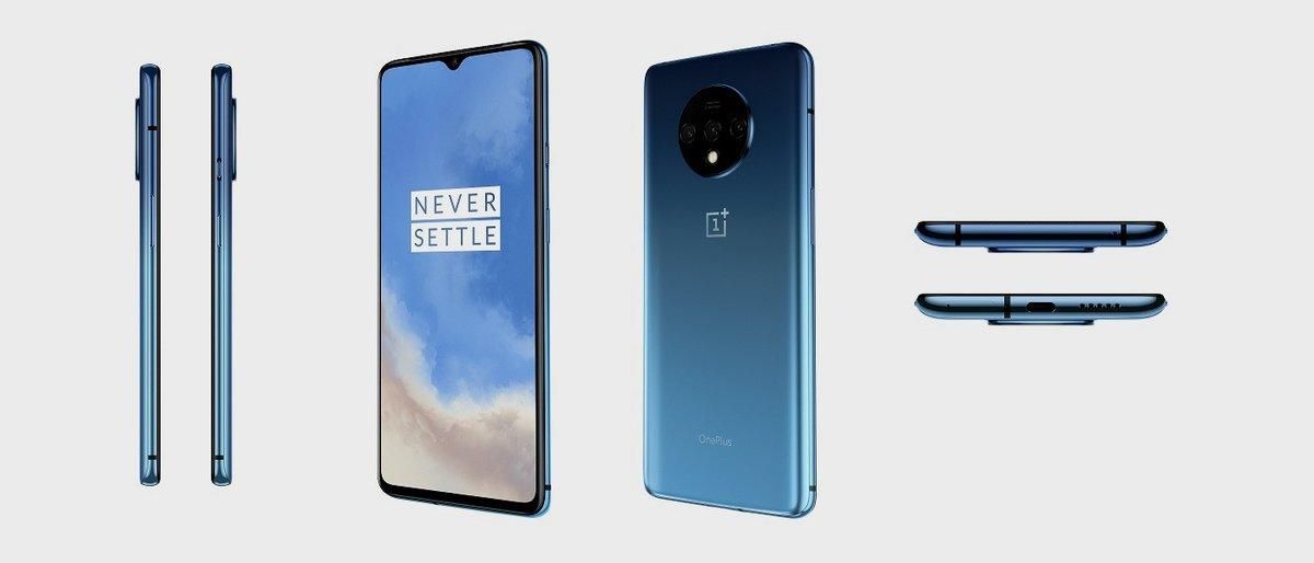 Smartphone OnePlus 7T, perspectivas. Smartphone OnePlus 7T, perspectivas.