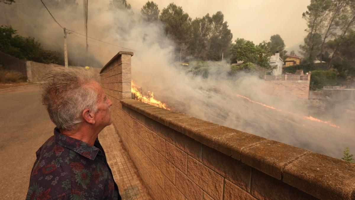 44 municipios catalanes en riesgo extremo de incendio por la ola de calor