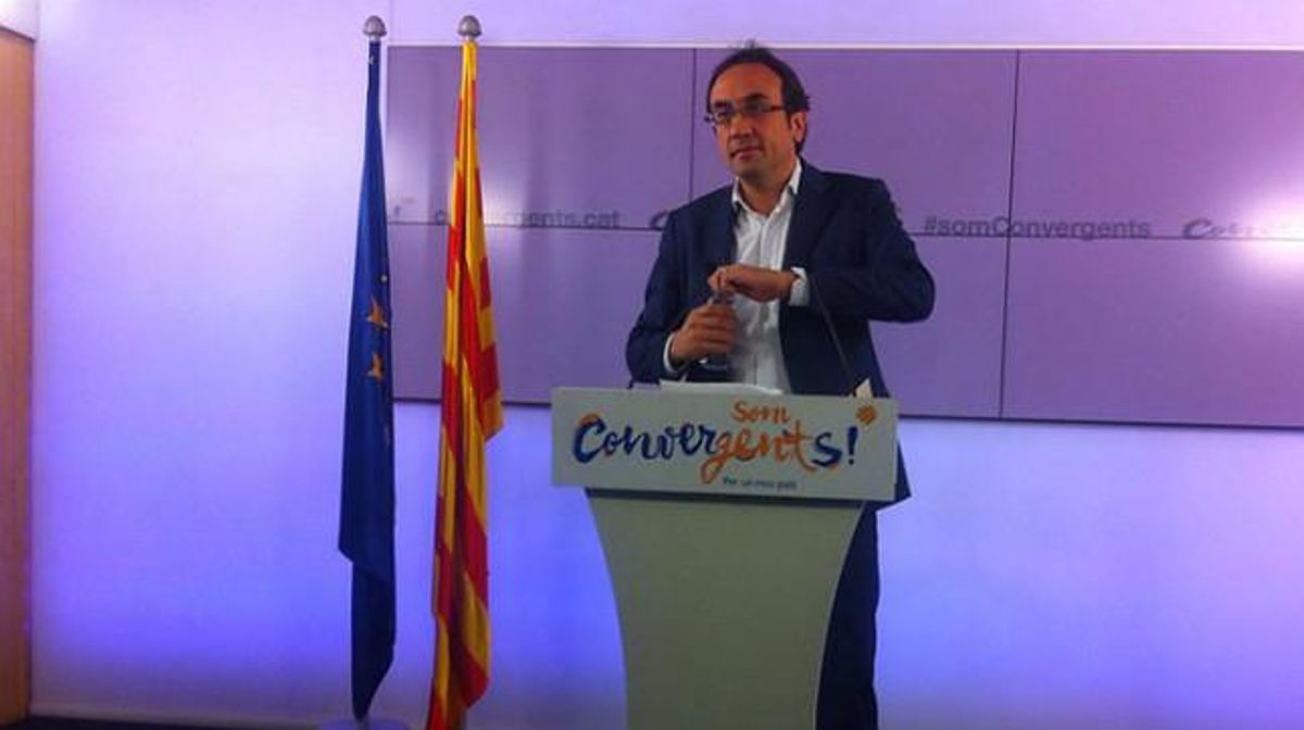 El coordinador general de CDC, Josep Rull. El coordinador general de CDC, Josep Rull.