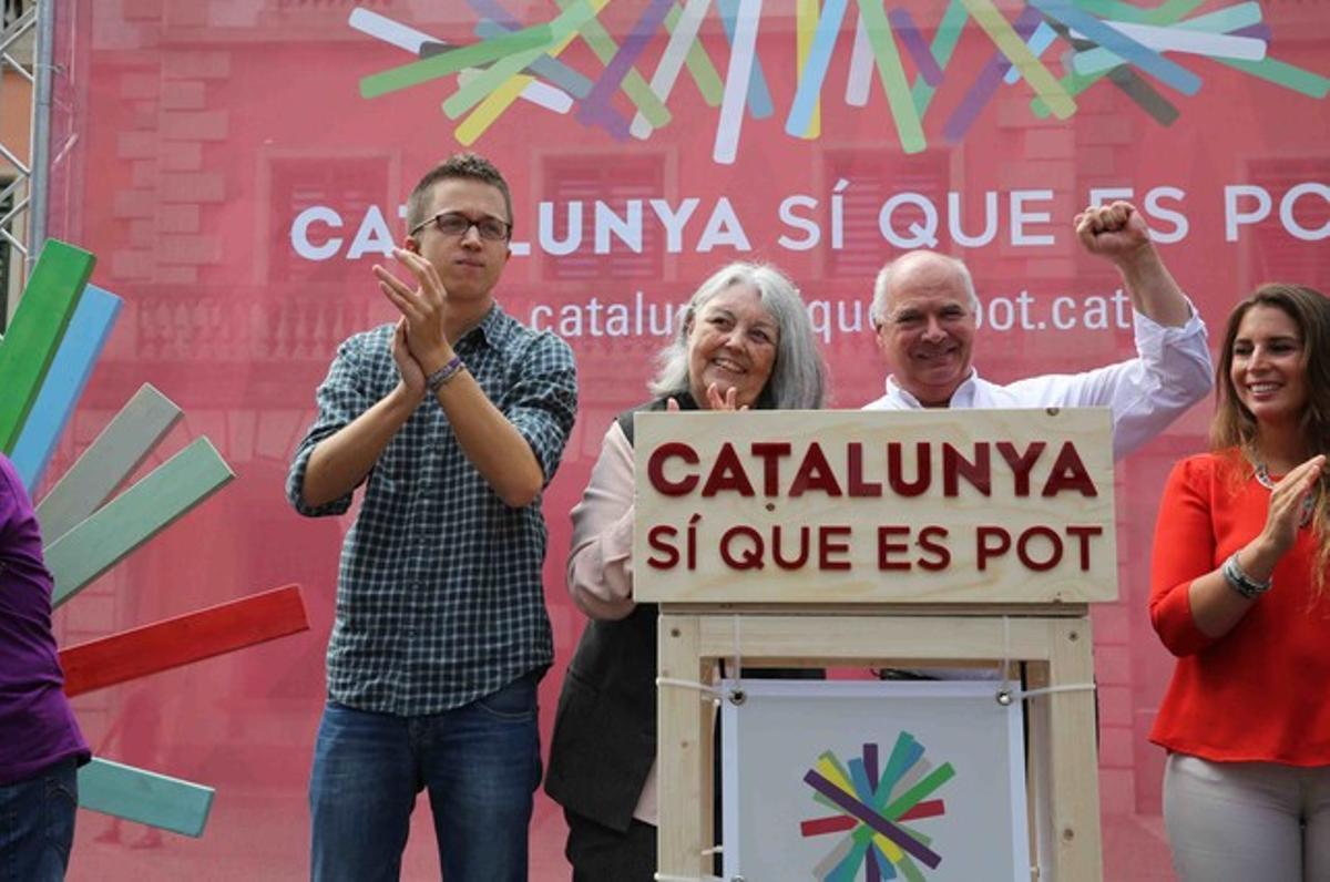 El mitin de Catalunya si que es Pot en Castelldefels.