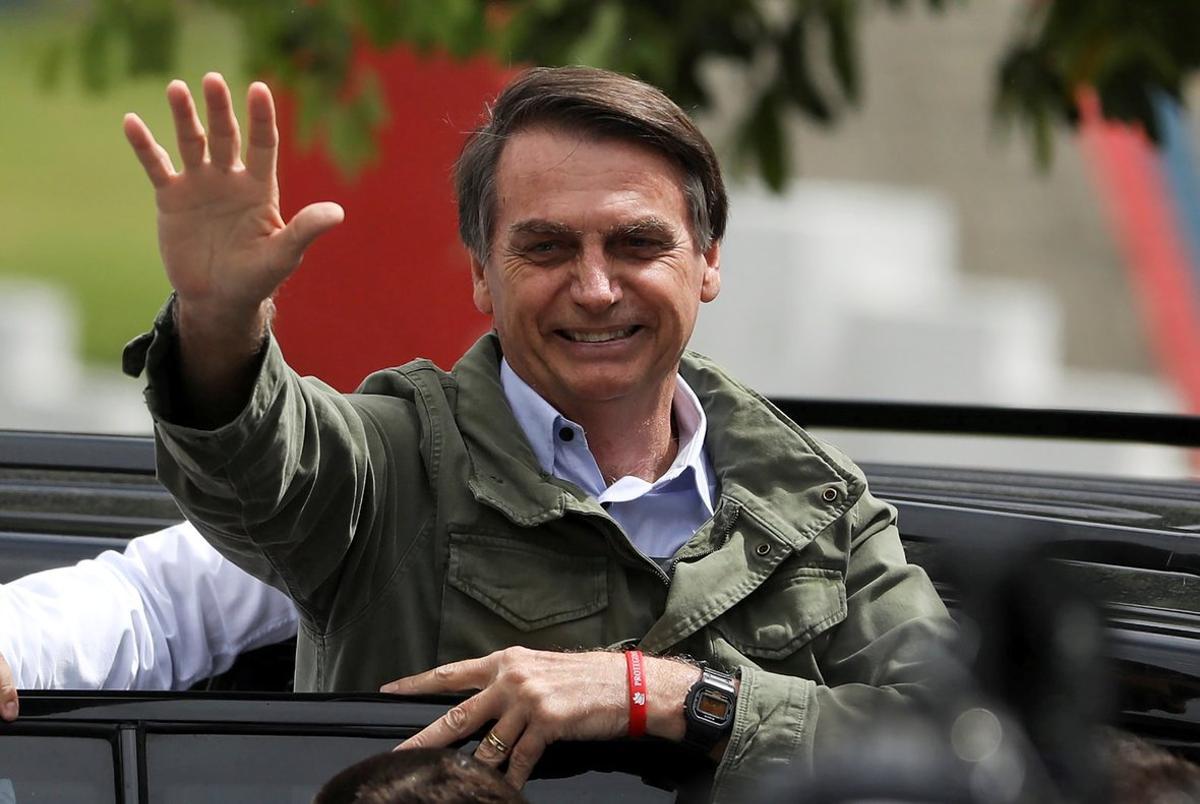 El presidente electo de Brasil, Jair Bolsonaro. 