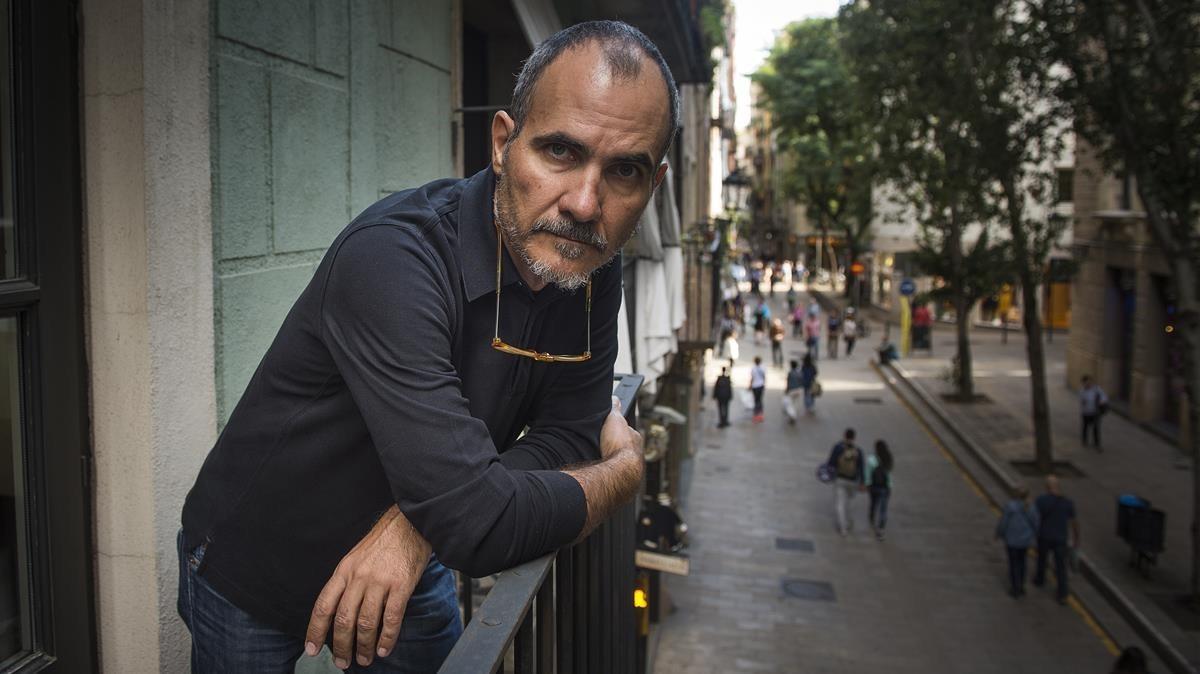 Fernando Vicente, este lunes en Barcelona.