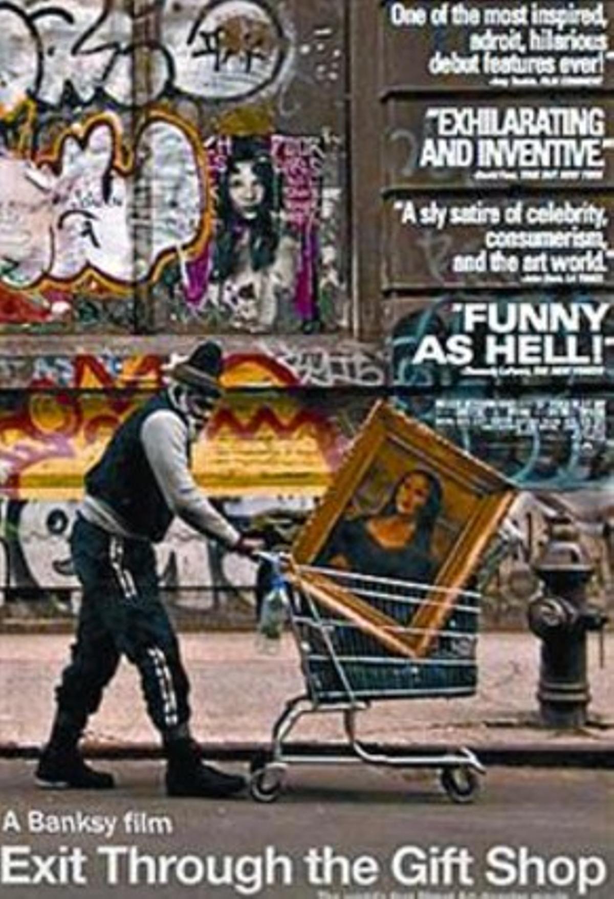 'Exit through the gift shop', el arte urbano y de guerrilla