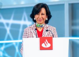 La presidenta del Banco Santander, Ana Botín, en la Junta General ordinaria de Accionistas