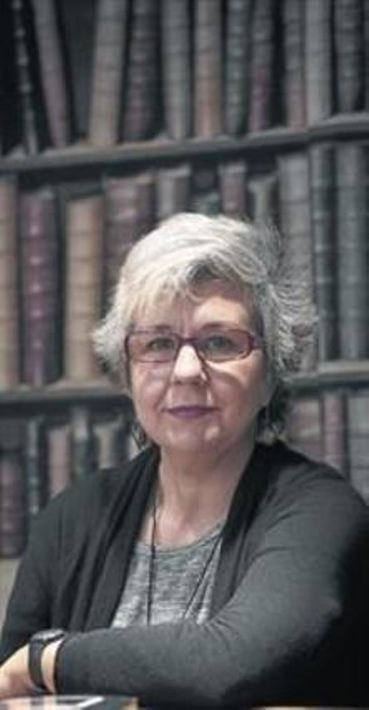 Teresa Solana, hace unos días en la librería Laie de Barcelona. Teresa Solana, hace unos días en la librería Laie de Barcelona.