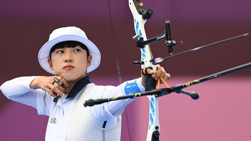 Oleada de apoyo a la medallista surcoreana An San con miles de fotos de mujeres con cabello corto - Vimarsana News