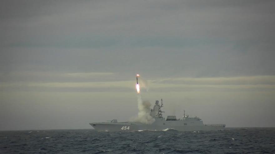 Rusia vuelve a lanzar el "invencible" misil hipersónico Zircon
