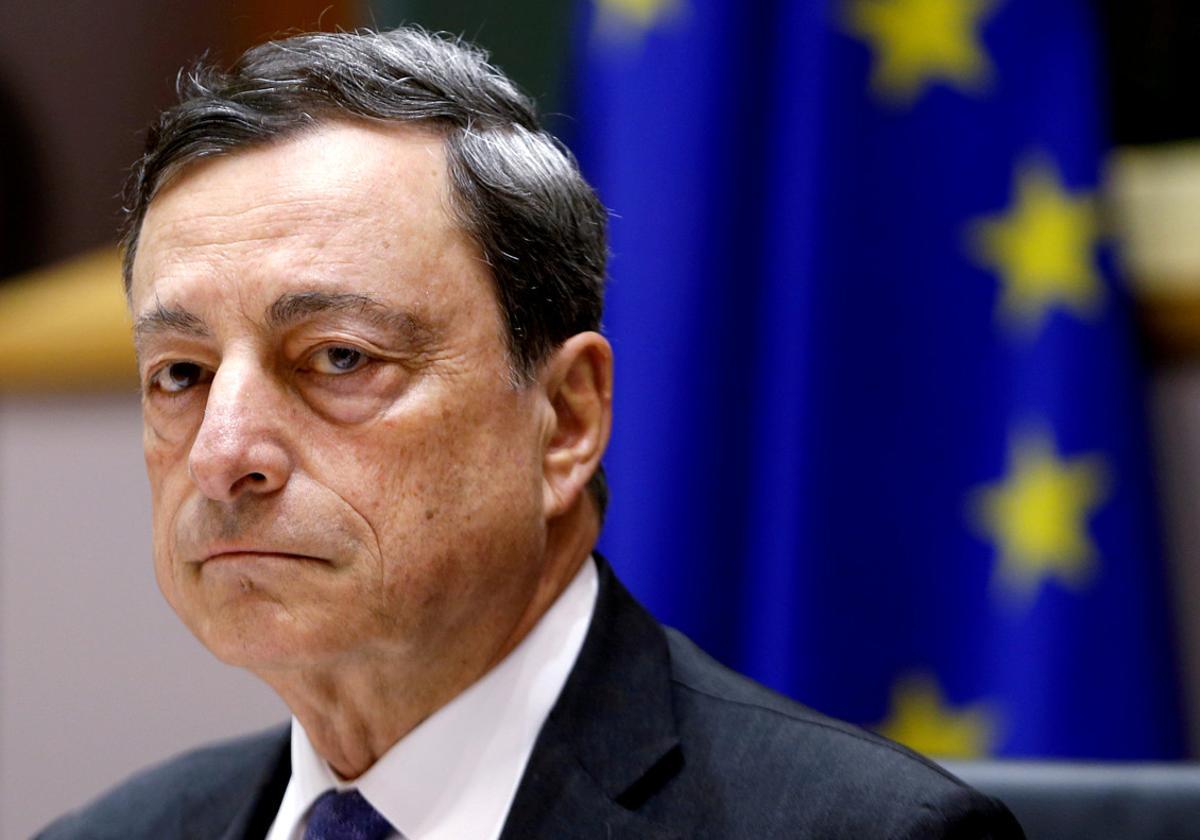 Mario Draghi, presidente del BCE. Mario Draghi, presidente del BCE.