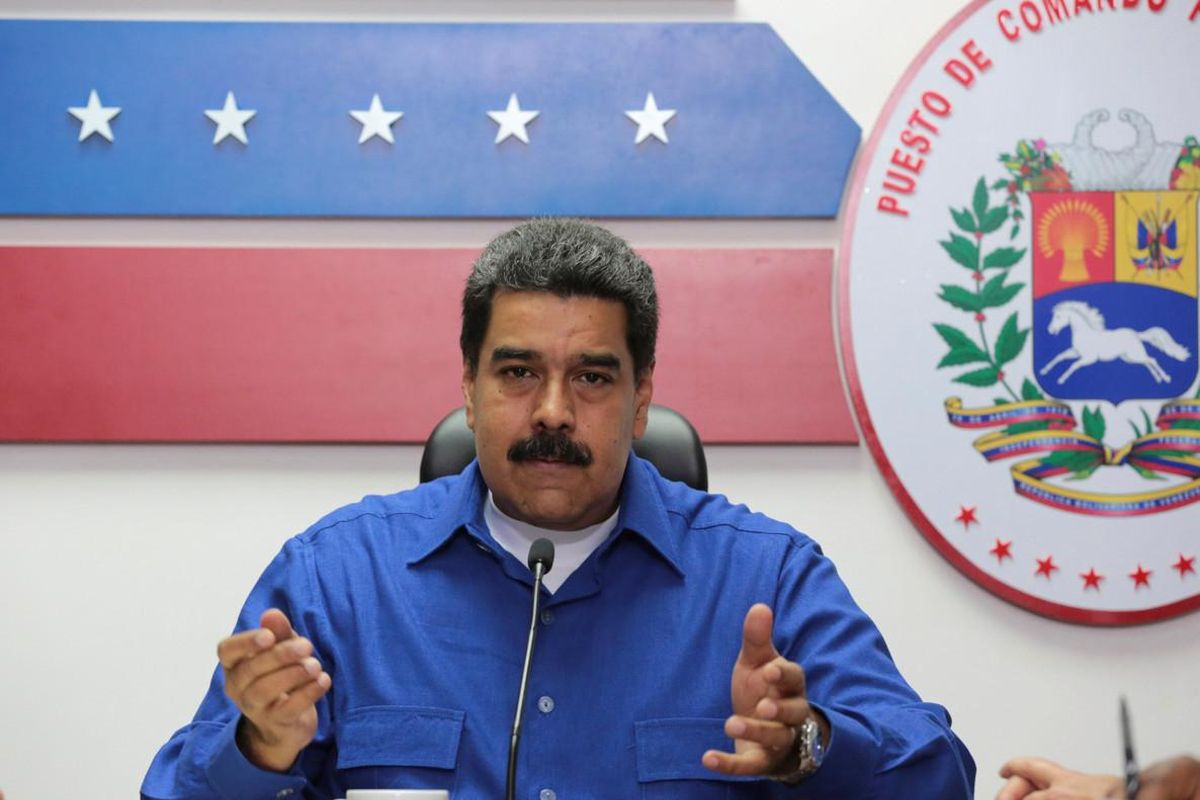 El presidente de Venezuela, Nicolás Maduro. El presidente de Venezuela, Nicolás Maduro.