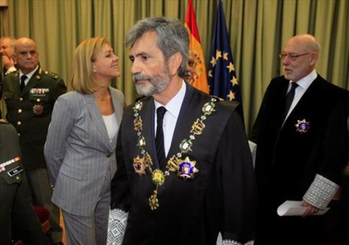 El presidente del Tribunal Supremo y del CGPJ, Carlos Lesmes. El presidente del Tribunal Supremo y del CGPJ, Carlos Lesmes.