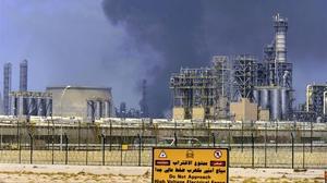 Una refinería de petróleo en Kuwait.