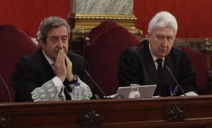 Los fiscales Fidel Cadena y Javier Zaragoza.