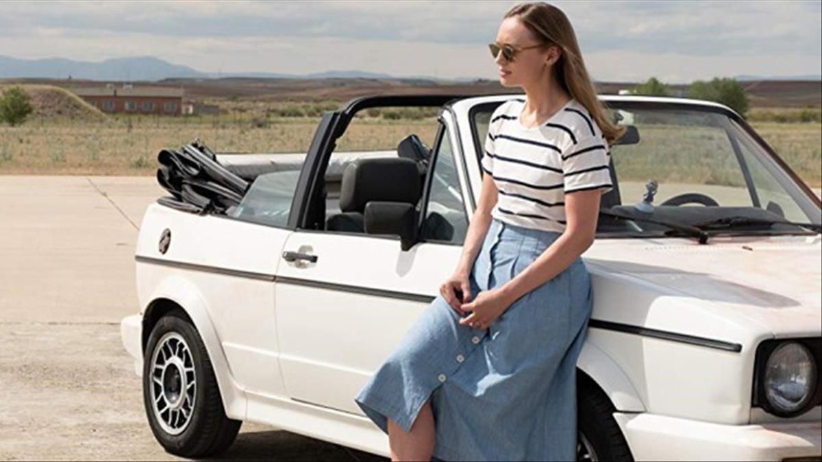 La actriz Marta Milans, en ’White lines’, de Netflix. La actriz Marta Milans, en ’White lines’, de Netflix.