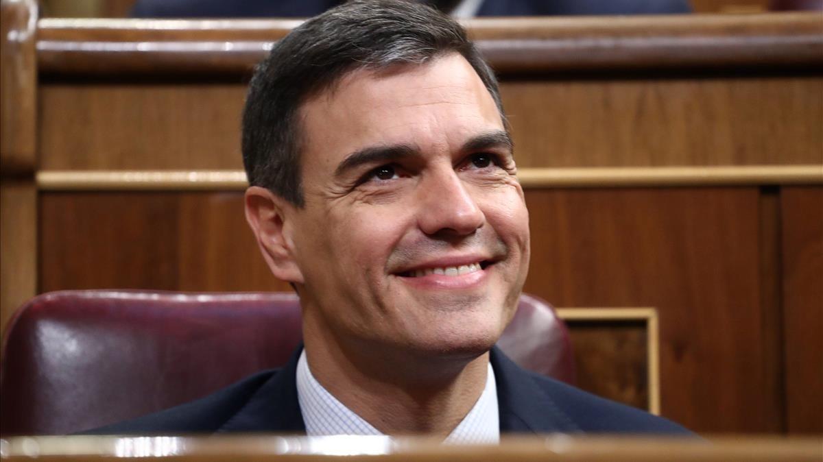Pedro Sánchez, nuevo Presidente del Gobierno.