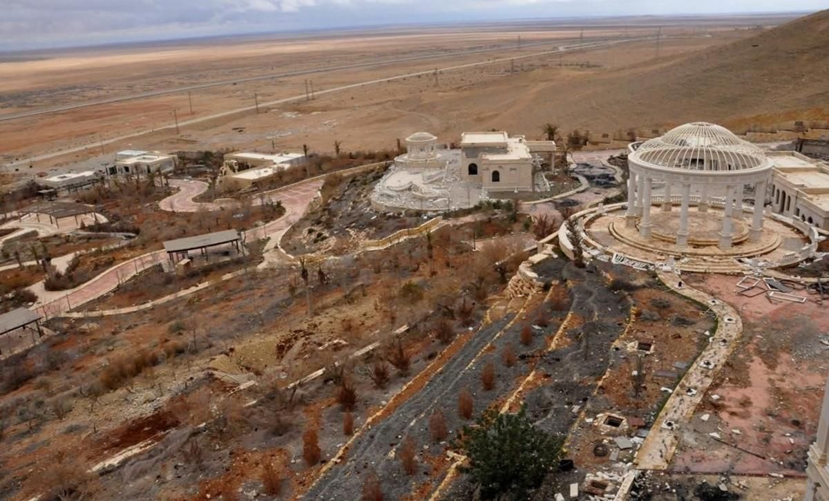 Afueras de la histórica ciudad siria de Palmira. Afueras de la histórica ciudad siria de Palmira.