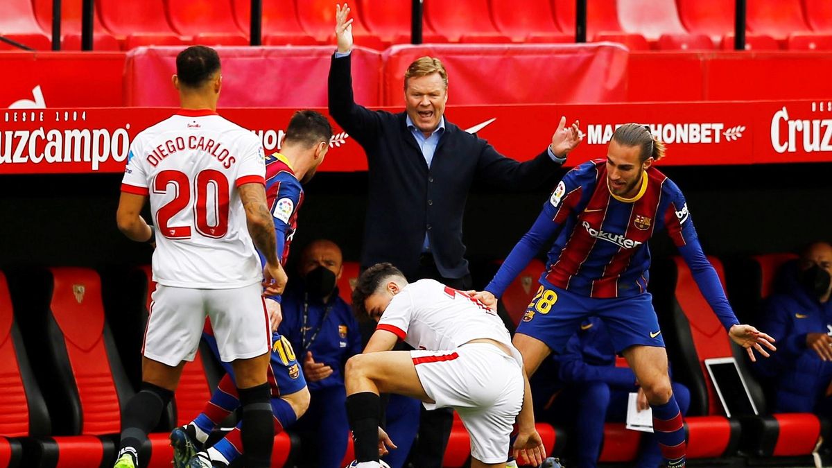 Koeman: «¿Remuntada? Podem fer-ho i hi creiem. Res és impossible» Koeman: «¿Remuntada? Podem fer-ho i hi creiem. Res és impossible»