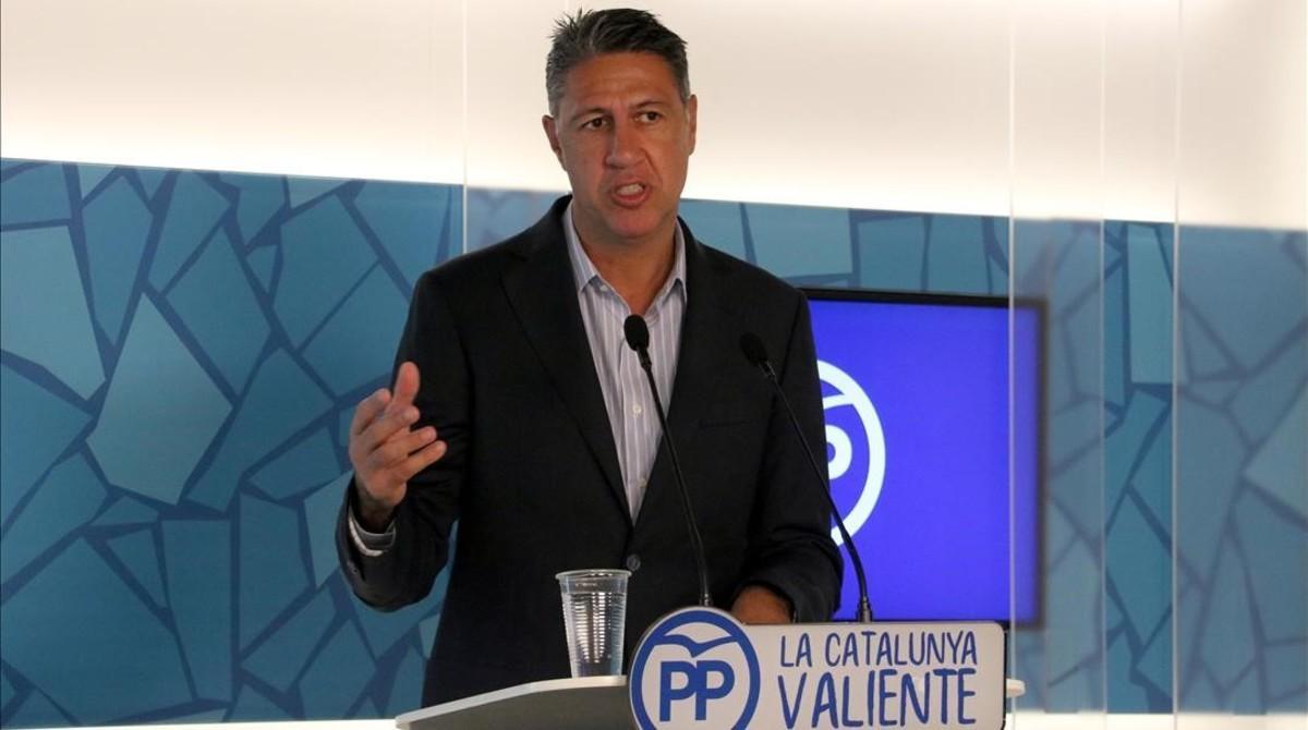 El presidente del PPC, Xavier García Albiol.