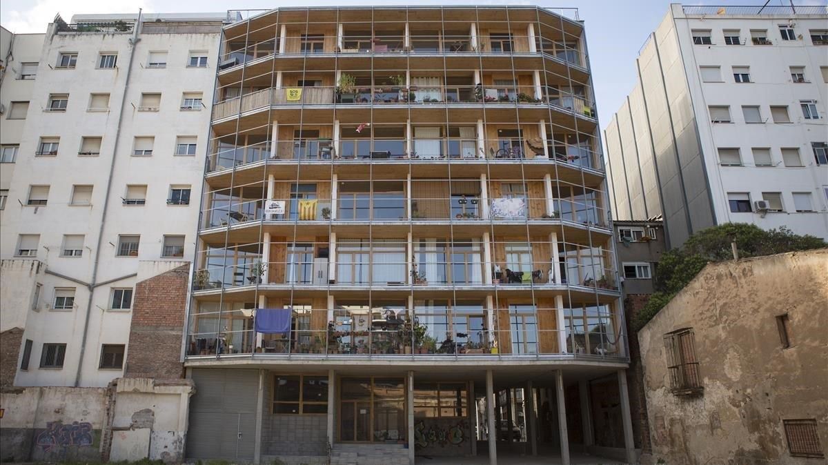 La Borda, cooperativa de vivienda finalista en unos premios europeos La Borda, cooperativa de vivienda finalista en unos premios europeos