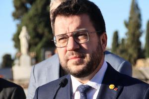 El ’president’ de la Generalitat, Pere Aragonès.