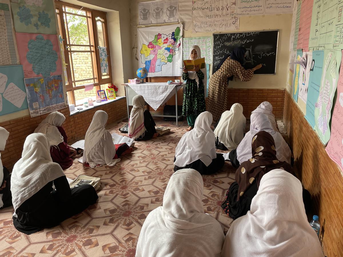 Escuela para niñas en Kabul