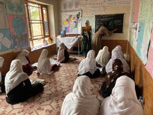 Escuela para niñas en Kabul