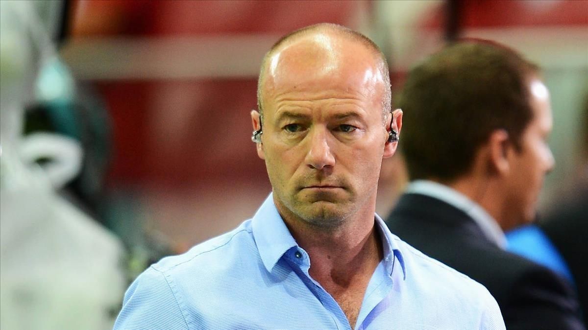 Alan Shearer, en un acto en Inglaterra. Alan Shearer, en un acto en Inglaterra.