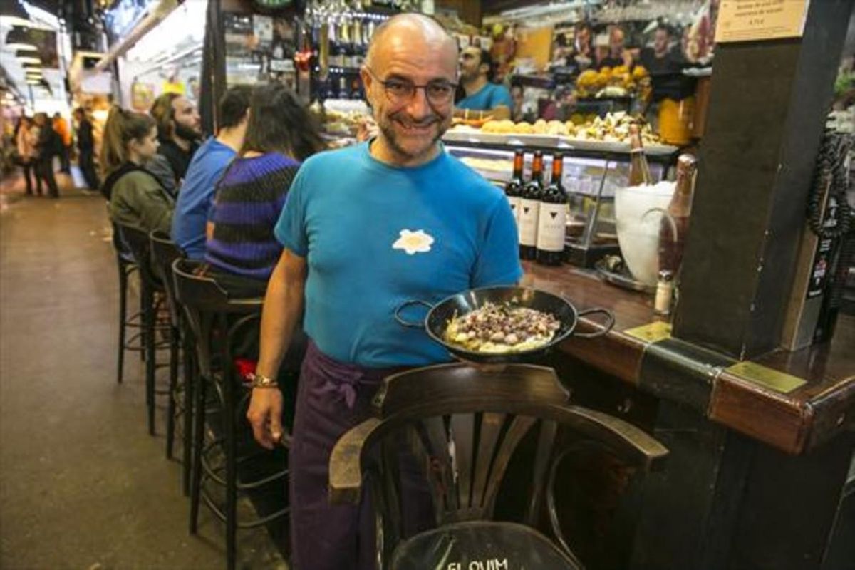 Quim Márquez, de Bar Quim (La Boqueria). Quim Márquez, de Bar Quim (La Boqueria).
