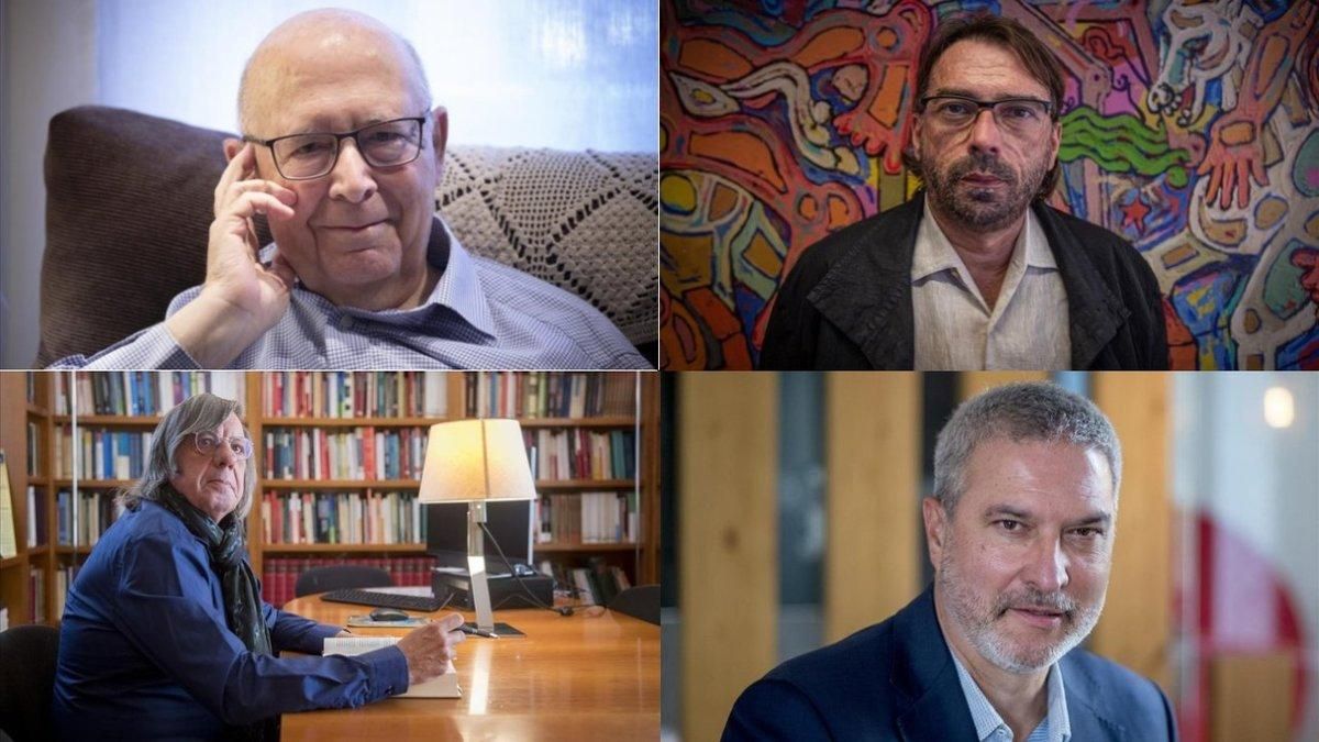 Joan Rigol, Camil Ros, Francesc Jufresa y Josep Ramon Bosch Joan Rigol, Camil Ros, Francesc Jufresa y Josep Ramon Bosch