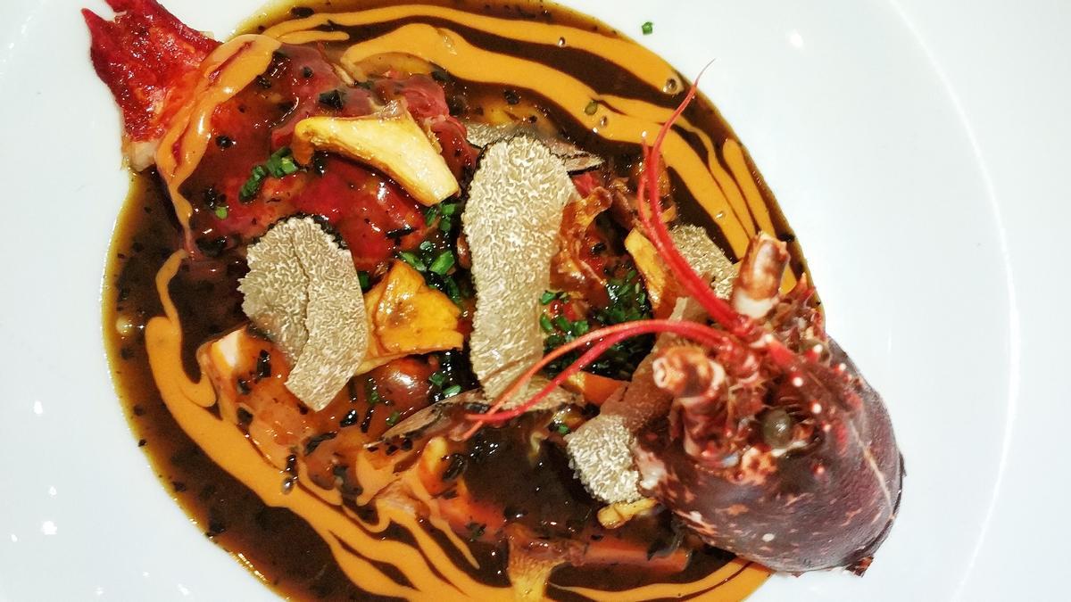 El bogavante con trompetas de la muerte del Mas Marroch. El bogavante con trompetas de la muerte del Mas Marroch.