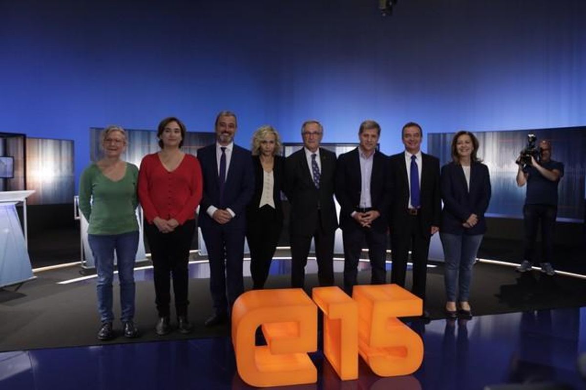 Debate de candidatos a la alcaldía de Barcelona organizado por TV-3 y Catalunya Ràdio este martes Debate de candidatos a la alcaldía de Barcelona organizado por TV-3 y Catalunya Ràdio este martes