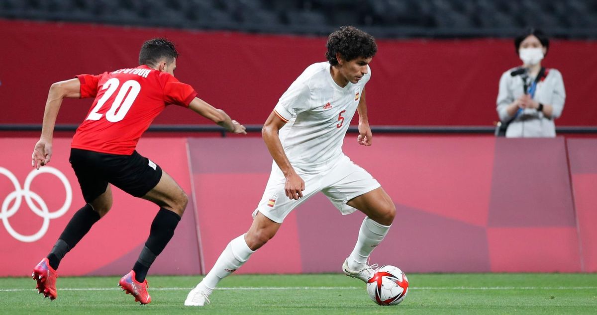 Jesús Vallejo sustituyó a Mingueza en el lateral derecho de la ’Rojita’ ante Egipto. Jesús Vallejo sustituyó a Mingueza en el lateral derecho de la ’Rojita’ ante Egipto.
