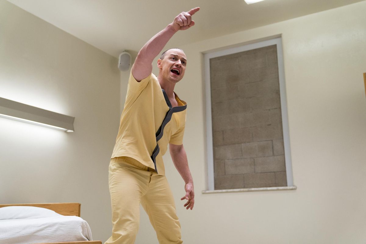 James McAvoy, en una imagen de ’Glass’. James McAvoy, en una imagen de ’Glass’.
