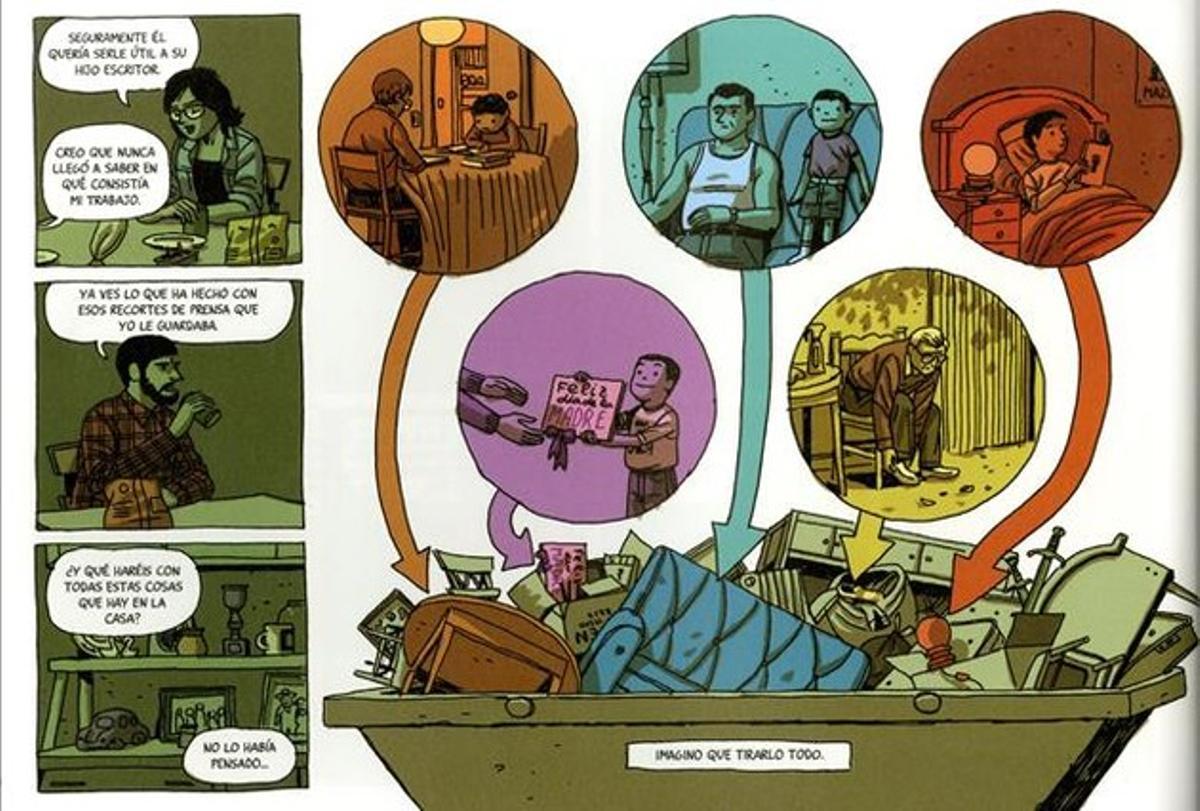 Página de ’La casa’, nuevo cómic de Paco Roca.