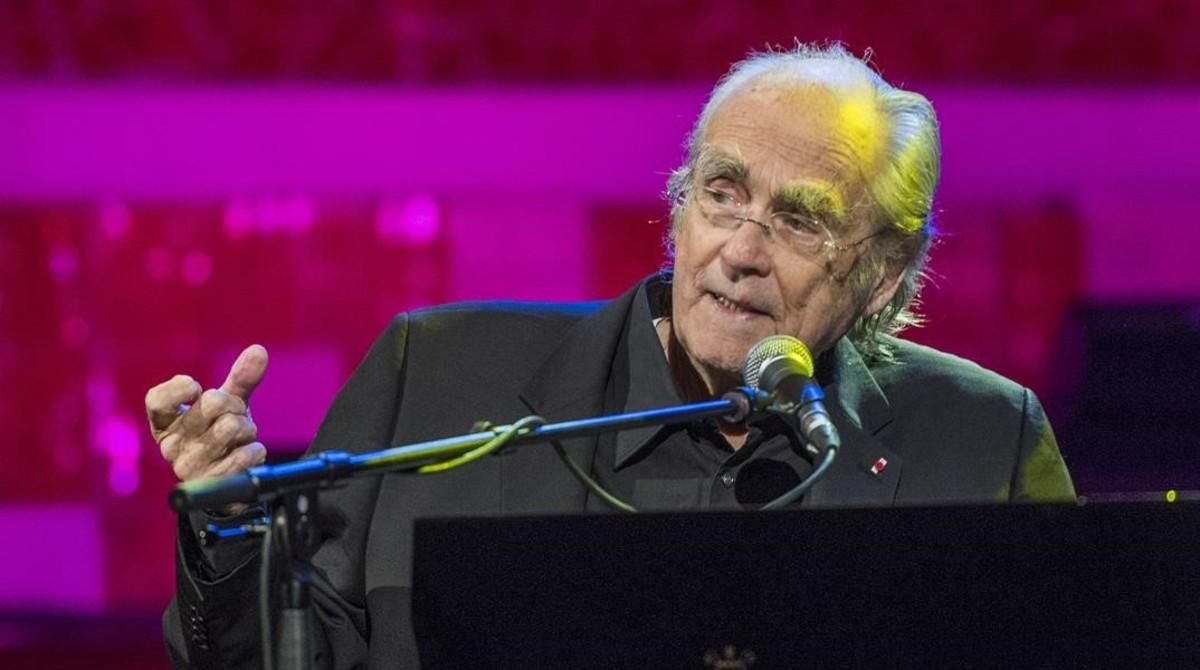 Michel Legrand en el Palau de la Musica, el viernes. Michel Legrand en el Palau de la Musica, el viernes.