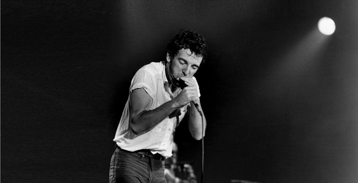 Concierto de Bruce Springsteen & The E Stret Band, el 21 de abril de 1981 en el Palau dels Esports de Barcelona.