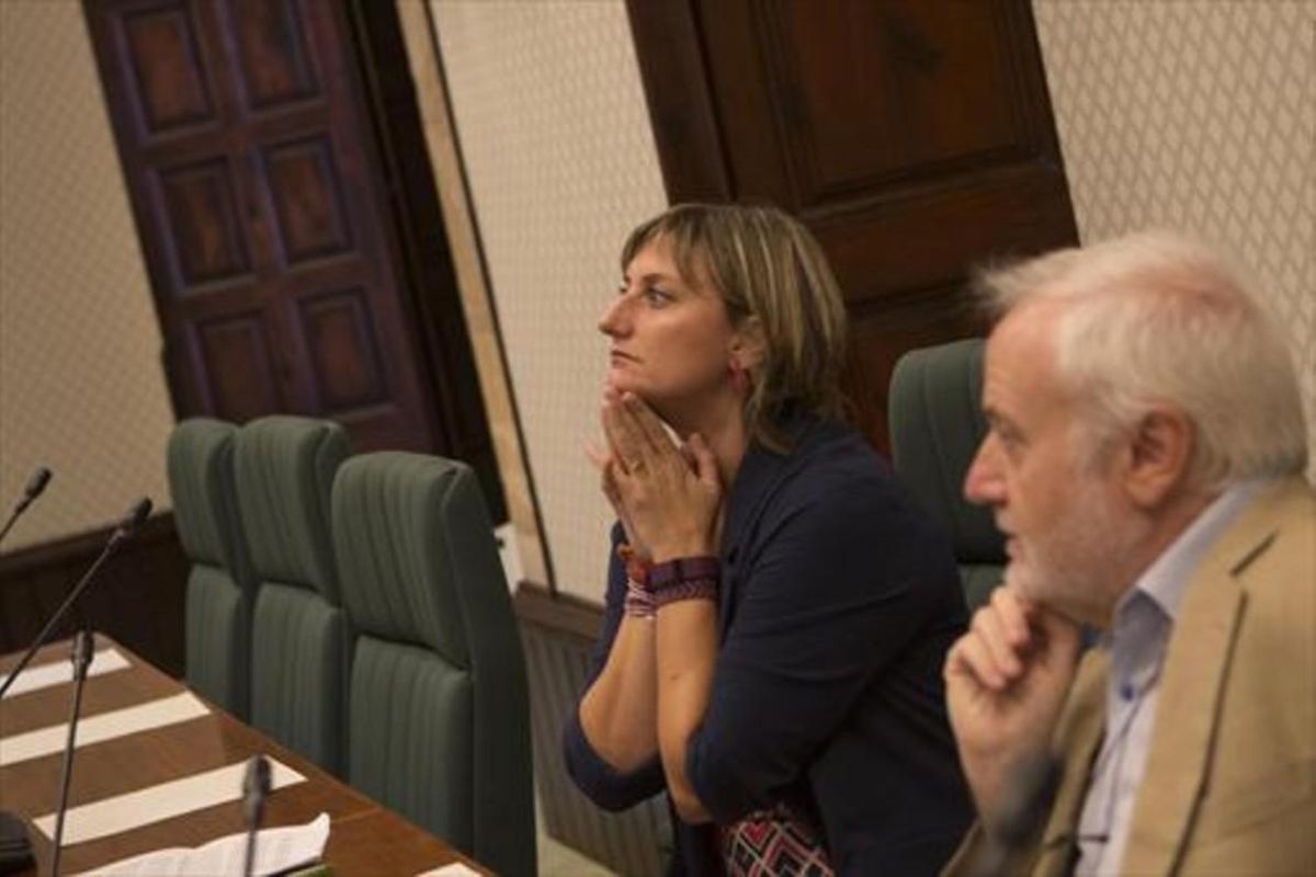 La ’consellera’ de Salut, Alba Vergés. La ’consellera’ de Salut, Alba Vergés.