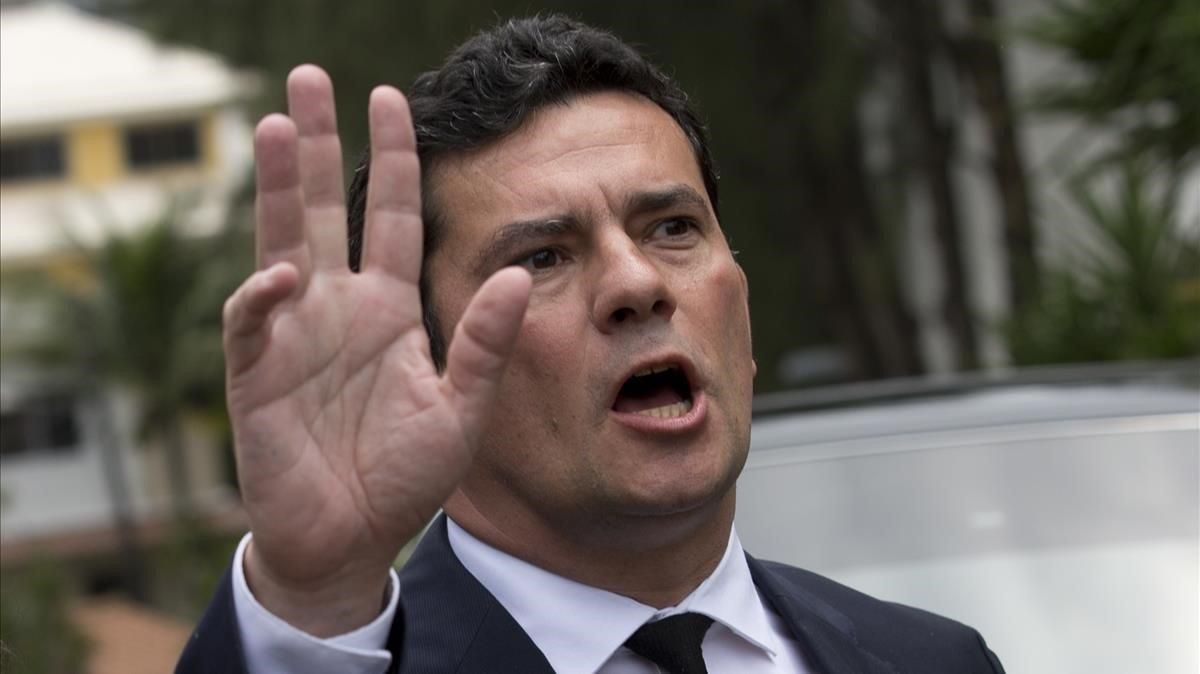 El ministro de Justicia de Brasil, Sergio Moro. El ministro de Justicia de Brasil, Sergio Moro.