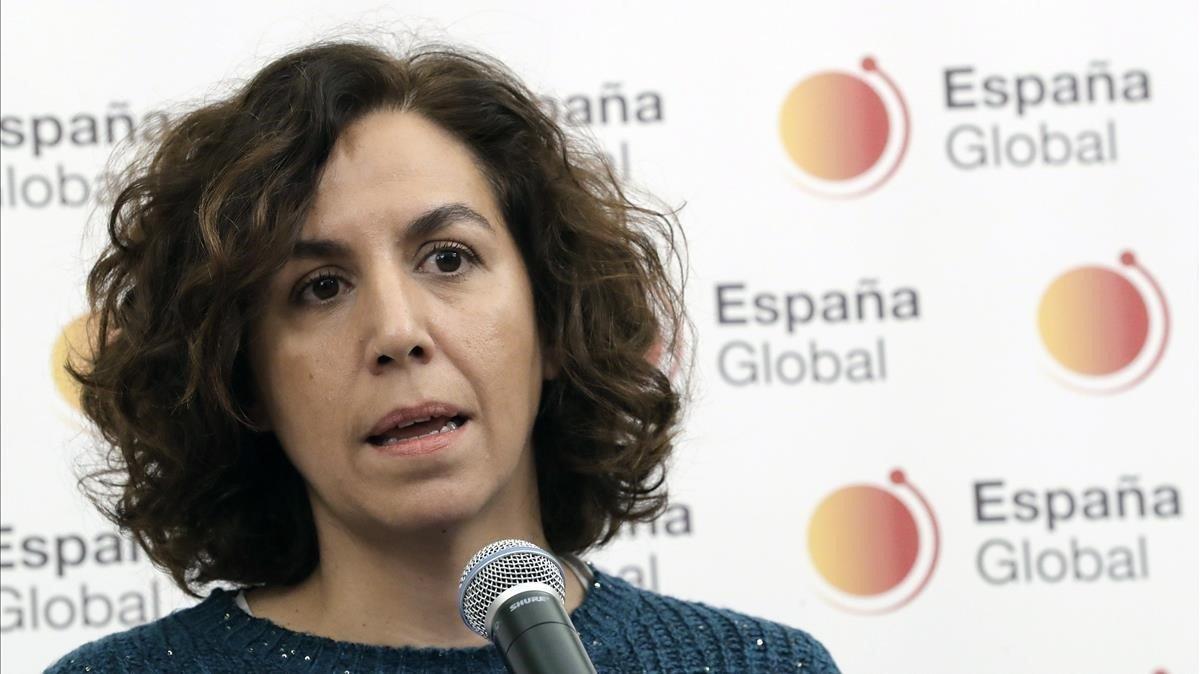Irene Lozano: "Muntarem una 'start-up' diplomàtica per millorar la reputació d'Espanya"