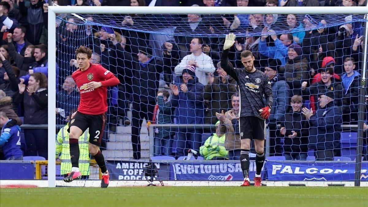 De Gea se disculpa por el error cometido ante el Everton. De Gea se disculpa por el error cometido ante el Everton.